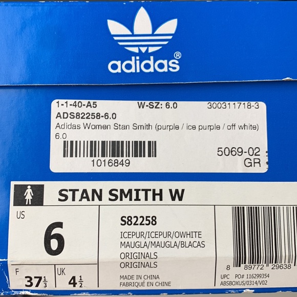 ADIDAS STAN SMITH W6 - Picture 6 of 6